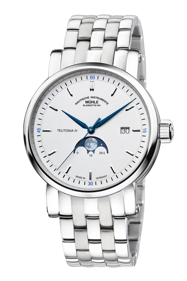Mühle Glashütte Teutonia IV Mondphase M1-44-05-LB