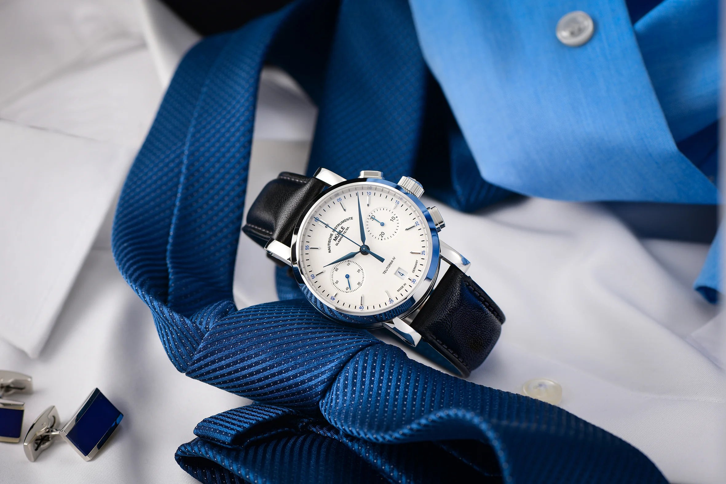 Mühle Glashütte Teutonia IV Chronograph M1-44-35-LB.