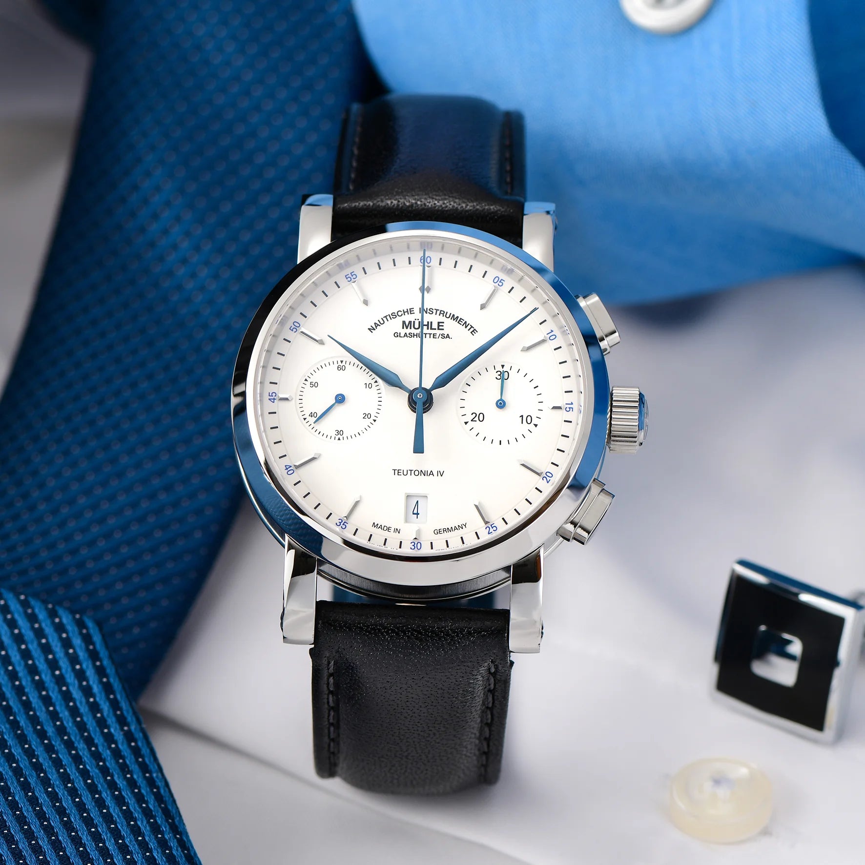 Mühle Glashütte Teutonia IV Chronograph M1-44-35-LBV-I