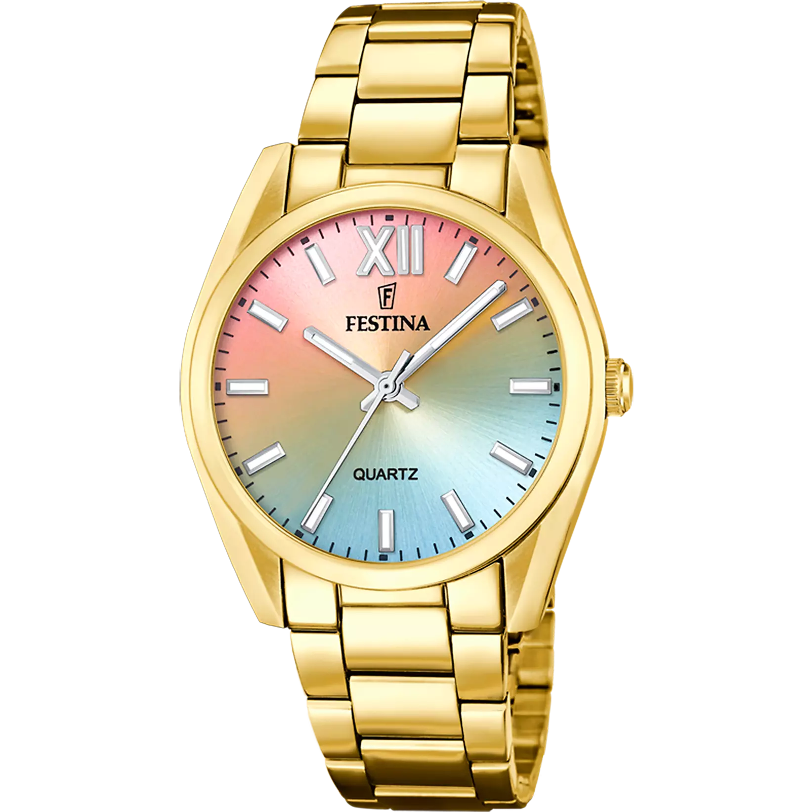 FESTINA DAMEN UHR F20640 EDELSTAHL ARMBAND