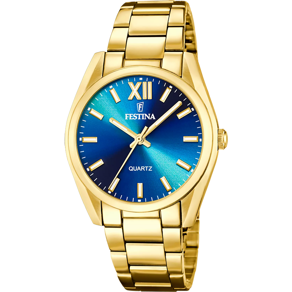 FESTINA DAMEN UHR F20640 EDELSTAHL ARMBAND