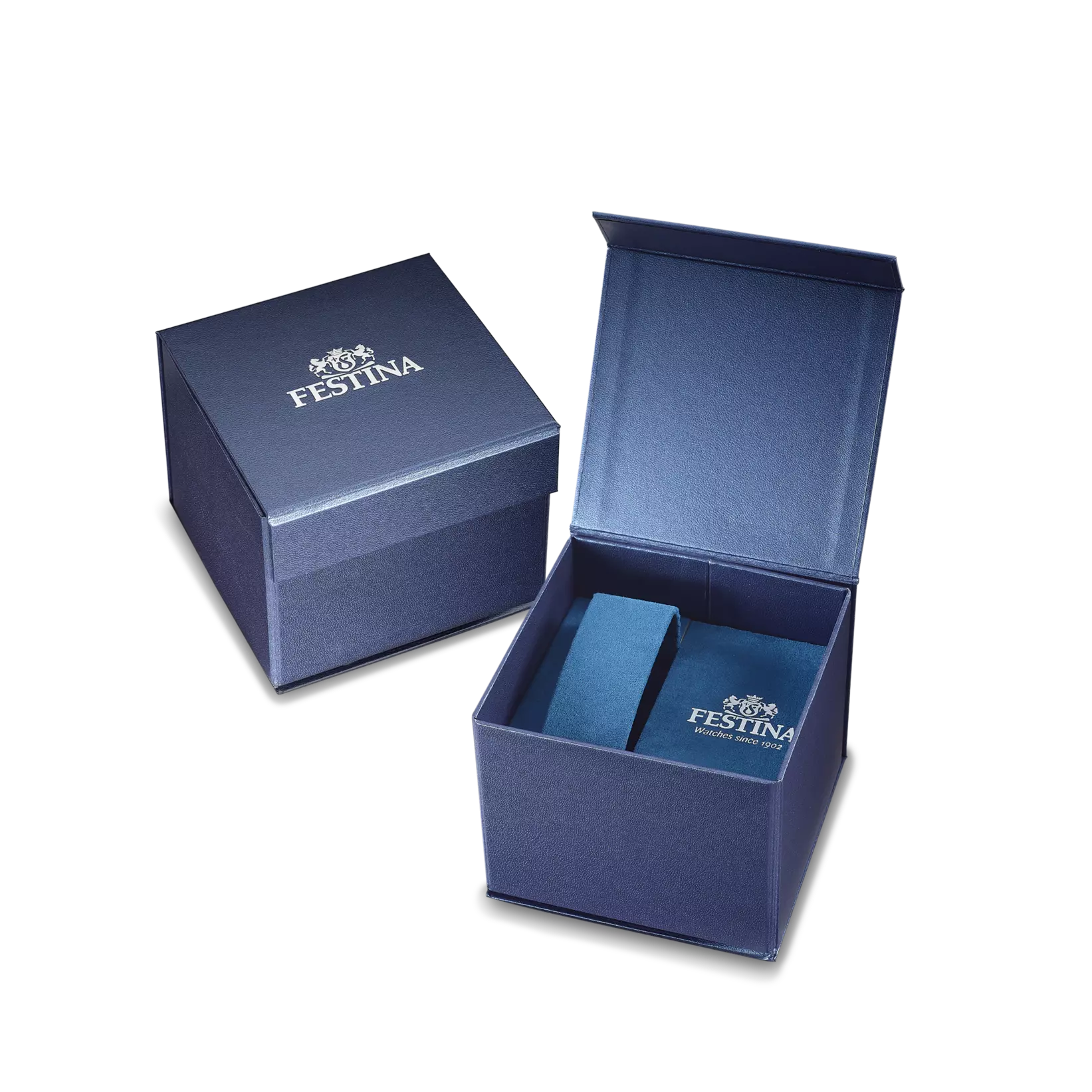 FESTINA HERREN UHR TIMELESS CHRONOGRAPH F20694/5 BLAU EDELSTAHL ARMBAND
